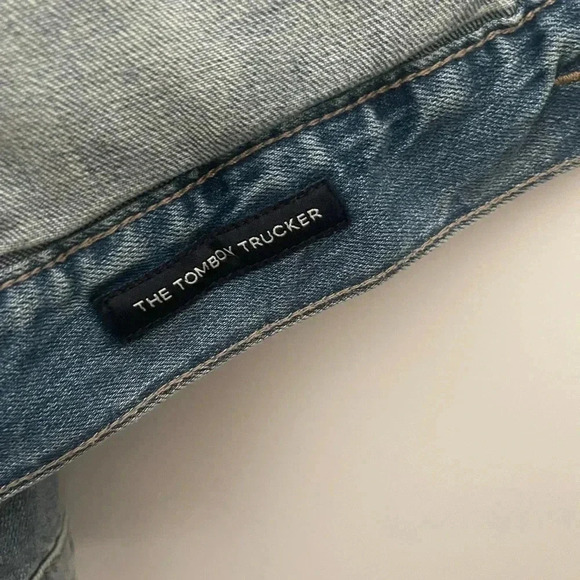 ❤️🔥HOST PICK❤️🔥 LUCKY BRAND Tomboy Trucker denim jacket - Picture 4 of 6